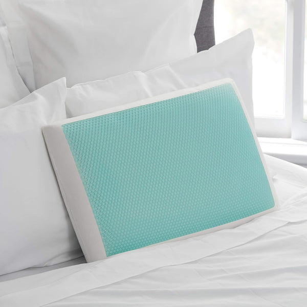 Sealy SE '19 Essentials SM Aqua Bubble Gel Sheet, 1 pernă MC (US), alb, 61 X 40 X 14 cm
