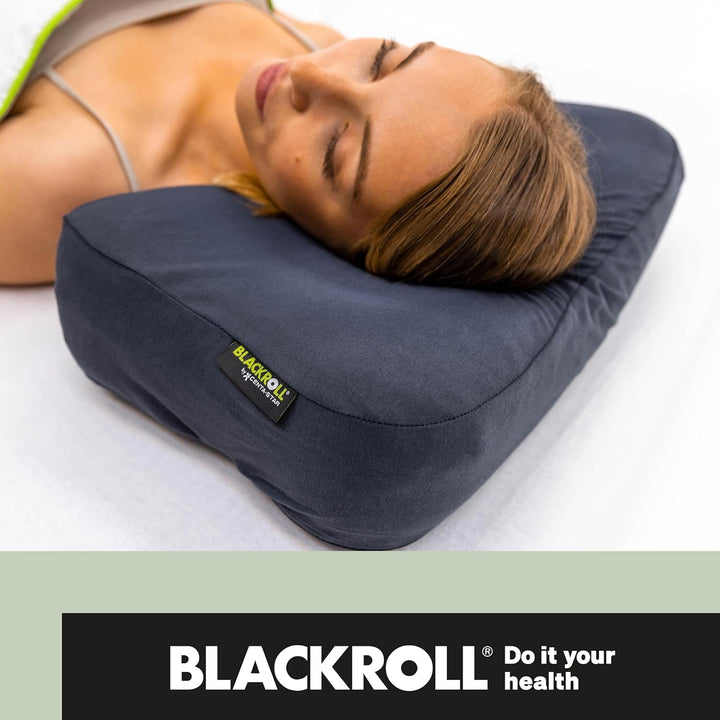 BLACKROLL® Recovery Pillow Set Jersey, Orthopädisches HWS Nackenkissen Aus Memory-Foam - Made in Germany