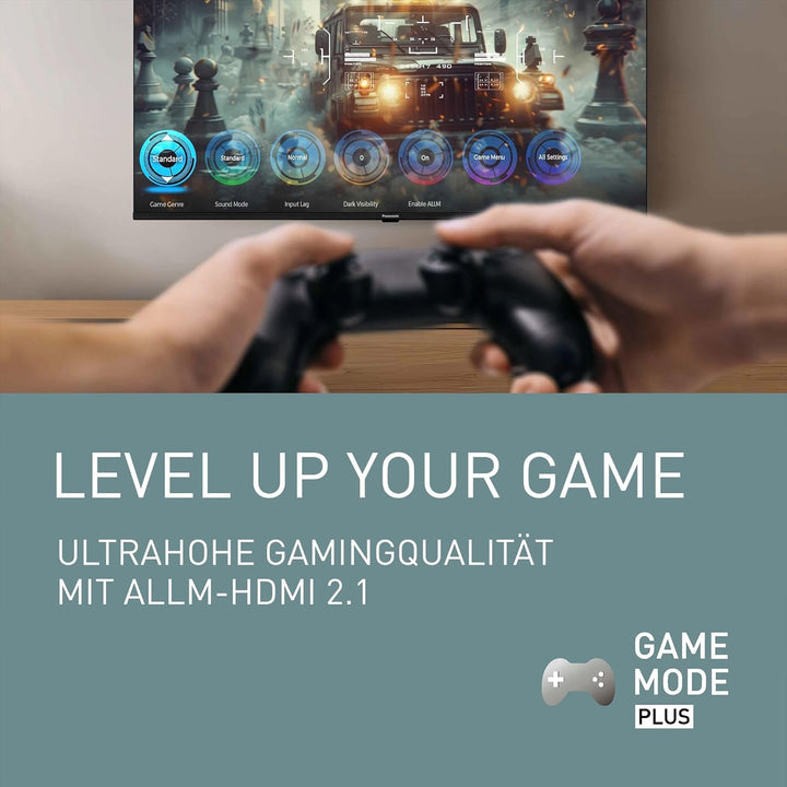 Panasonic TV-50W80AEZ, W80 Serie 50 Zoll 4K Ultra HD LED Smart TV, 2024, Fire TV, Dolby Vision & Atmos, Game Mode Plus, Alexa Sprachsteuerung, Airplay, Schwarz