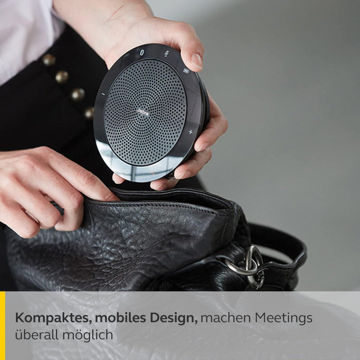 Jabra Speak 510 Difuzor pentru conferințe - Difuzor portabil certificat Microsoft cu conexiune USB - pentru laptop, smartphone și tabletă