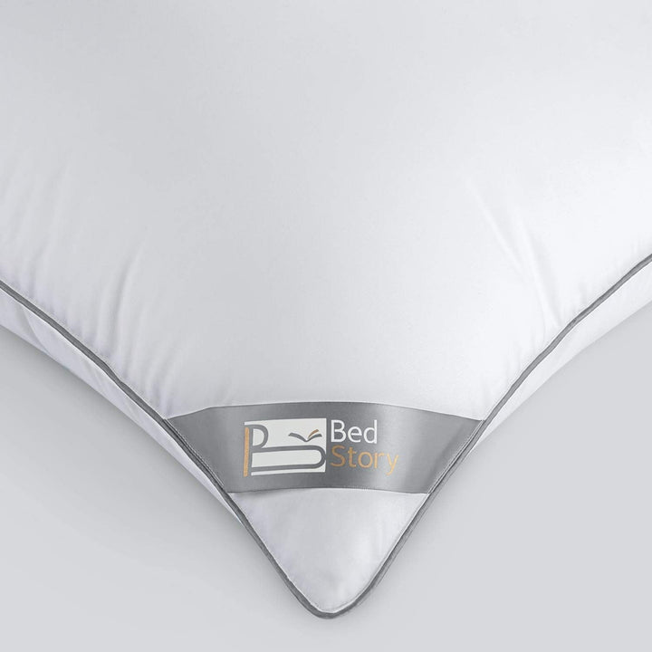 Pernă Bedstory, 2-Pack, calitate hotelieră, pernă pentru dormit, alternativă, de susținere și hipoalergenică pentru cei care dorm pe stomac, spate și lateral