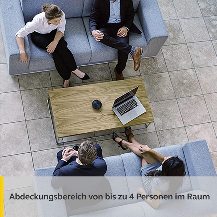 Boxă Jabra Speak 510 - Boxă Bluetooth portabilă, boxă pentru conferințe - Se conectează la laptopuri, smartphone-uri și tablete - Conector USB, negru