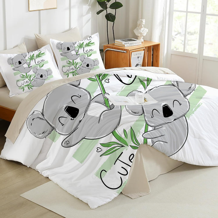 ZTYROLJ Einhorn Bettwäsche 100X135 Für Mädchen Kinder,Weich Mikrofaser Einhorn Bettbezug,Atmungsaktiv Einhorn Kinderbettwäsche 100X135 Mit Reißverschluss+40X60 Kissenbezüge