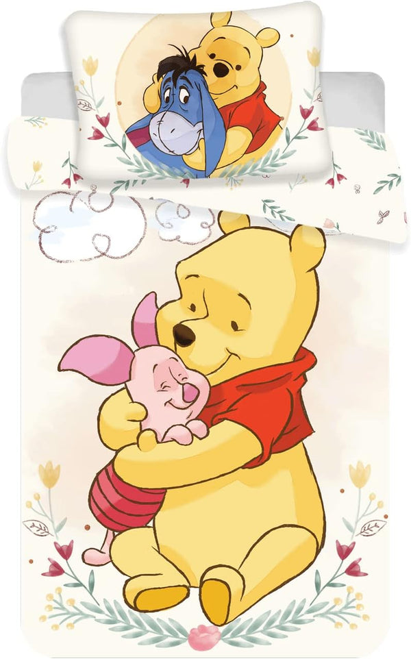 Winnie L'Ourson Et SES Amis – Baby-Bettwäsche – Bettbezug Aus Baumwolle