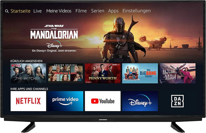 Grundig 50 VOE 84 Q Fernseher 50 Zoll (126 Cm) QLED TV, VPI 1800, Google TV, 4K UHD, Dolby Vision, HDR10+, Motion Picture Improvement, Chromecast Built-In, Bluetooth, Smart TV, Schwarz