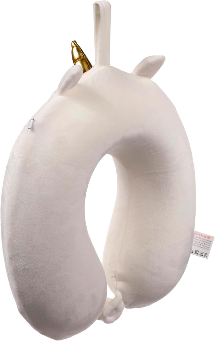 Pernă de călătorie Puckator din spumă de memorie Relaxeazzz - Astra The Unicorn