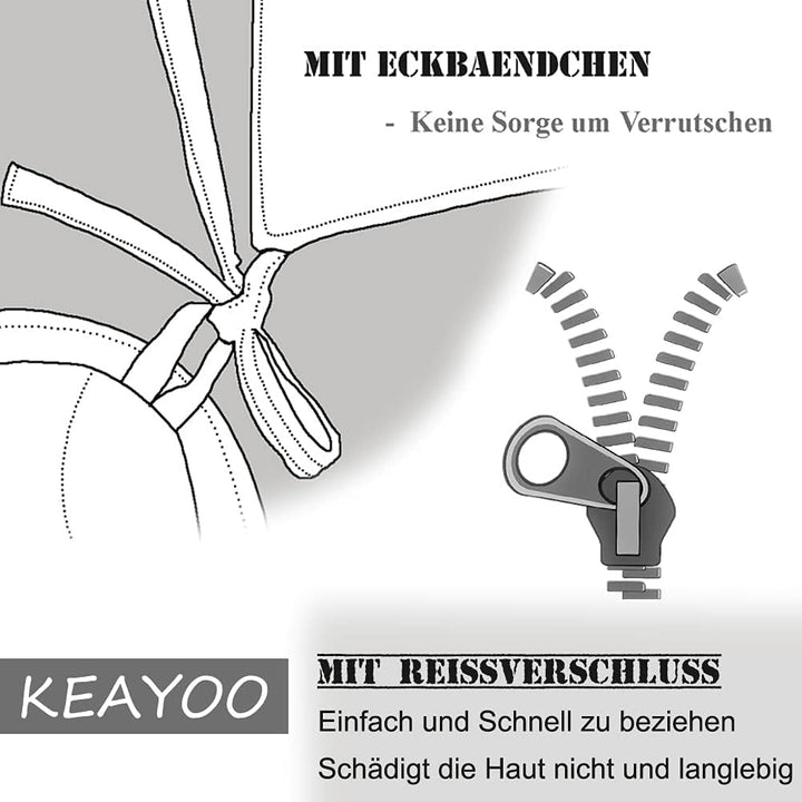 Bettwäsche 135X200 Für Jungen Und Mädchen Süß Dinosaurier Muster Kinderbettwäsche Mit Süß Muster Und Reißverschluss Baumwolle (A, 135X200Cm+80X80Cm 2Tlg)