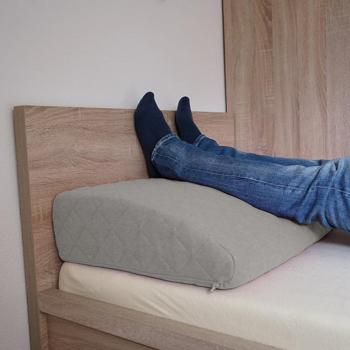 Sabeatex® spătar pentru pat, pernă de canapea, pernă de spătar pentru mobilier de lounge sau palet în 5 culori la modă. Lungime 90 cm, înălțime 45 cm Culoare: (gri)