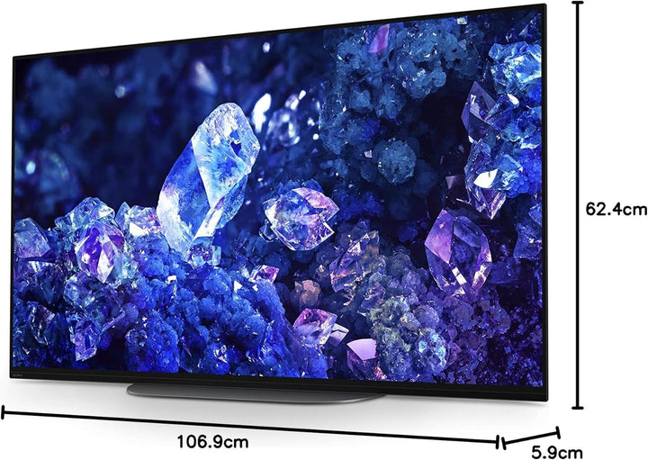 Sony BRAVIA XR, XR-48A90K, 48 Zoll Fernseher, OLED, 4K HDR 120Hz, Google , Smart TV, Works with Alexa, Mit Exklusiven Ps5-Features, HDMI 2.1, Gaming-Menü Mit ALLM + VRR, 24 + 12M Garantie