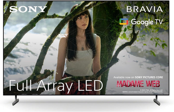 Sony BRAVIA XR, XR-50X90S, 50 Zoll Fernseher, Full Array LED, 4K HDR 120Hz, Google TV, Smart TV, Works with Alexa, Mit Exklusiven Ps5-Features, HDMI 2.1, Gaming-Menü Mit ALLM + VRR, 24 + 12M Garantie