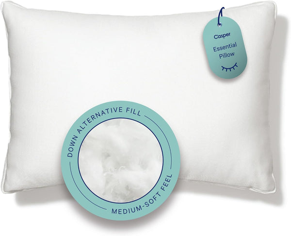 Pernă Casper Sleep Essential pentru dormit, King, alb